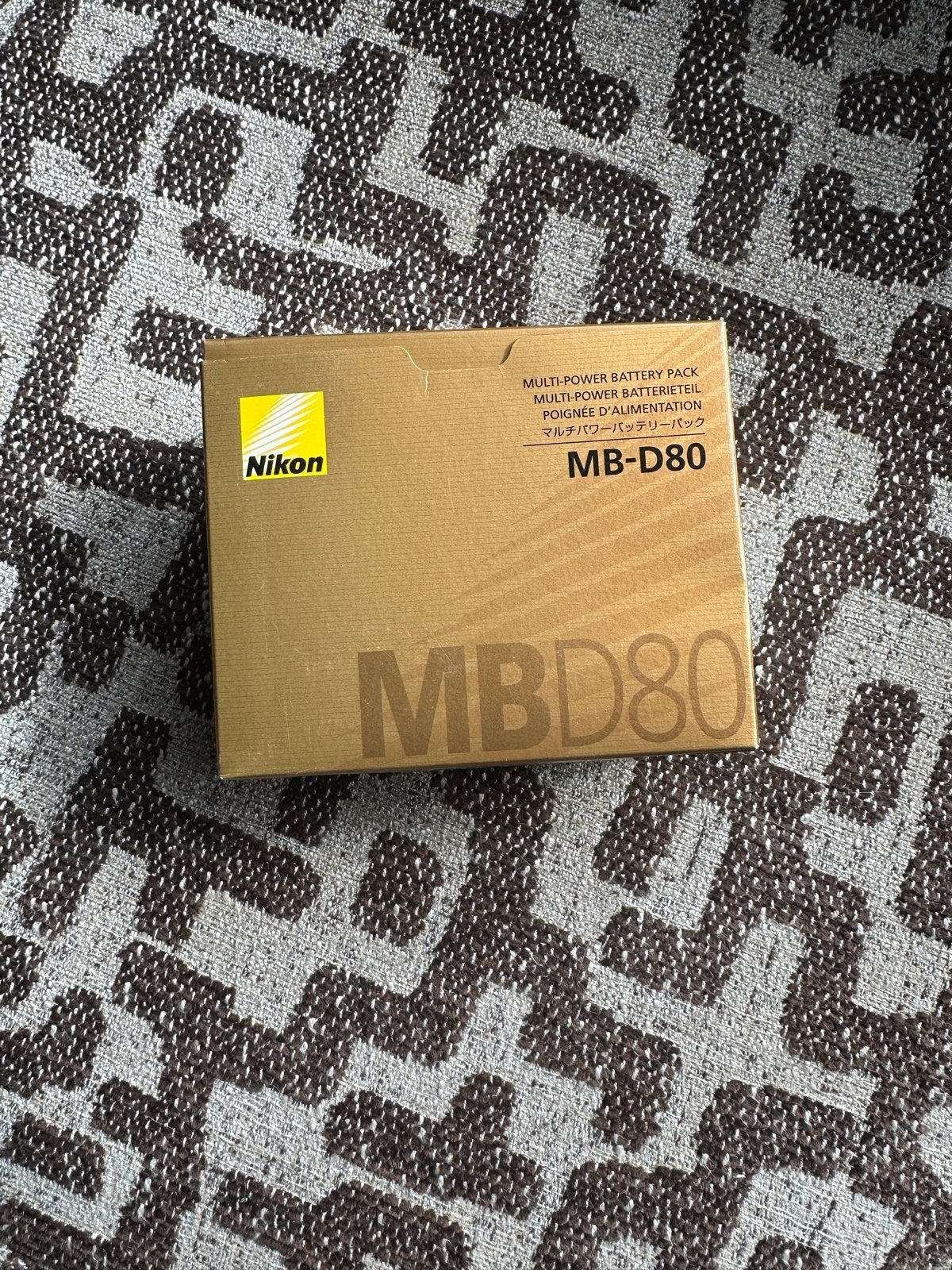 Nikon MB-D80 Multi-Power Batterijgrip voor D80/D90, Nieuw, Nikon, Batterygrip