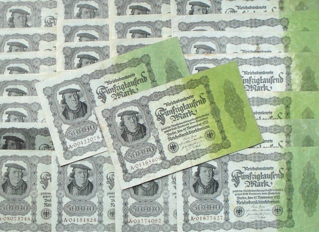 Duitsland lot met 30x 50.000 mark, Postzegels en Munten, Ophalen of Verzenden, Duitsland
