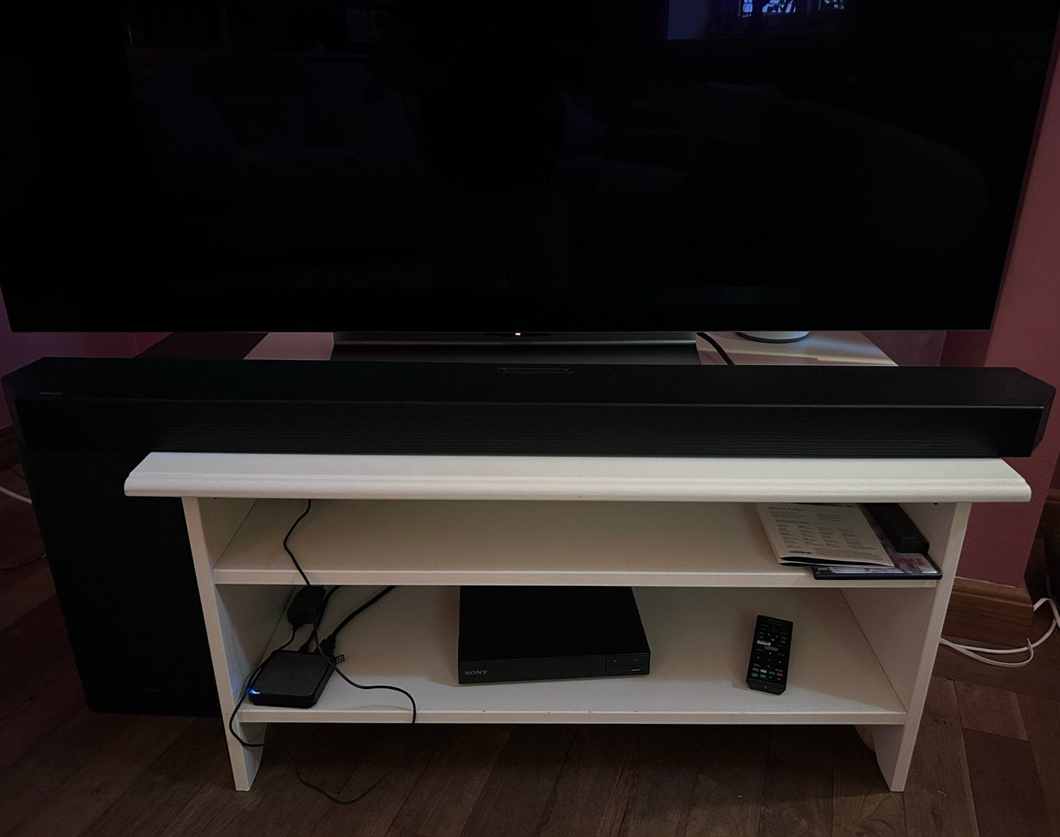 samsung hw q800d met satellieten, Ophalen of Verzenden, Bluetooth, Zo goed als nieuw