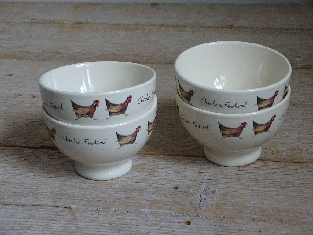 Servies, Jet (by Ter Steege) CHICKEN, zo goed als nieuw