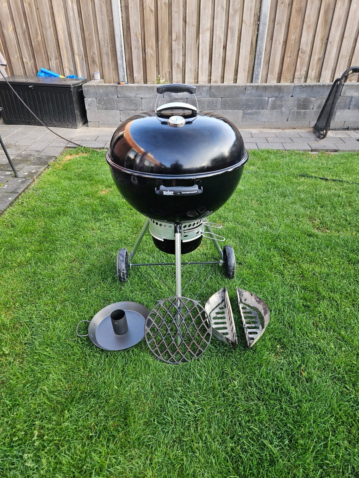 Weber Master-Touch GBS Premium E-5770 Houtskoolbarbecue, Tuin en Terras, Ophalen, Gebruikt, Weber