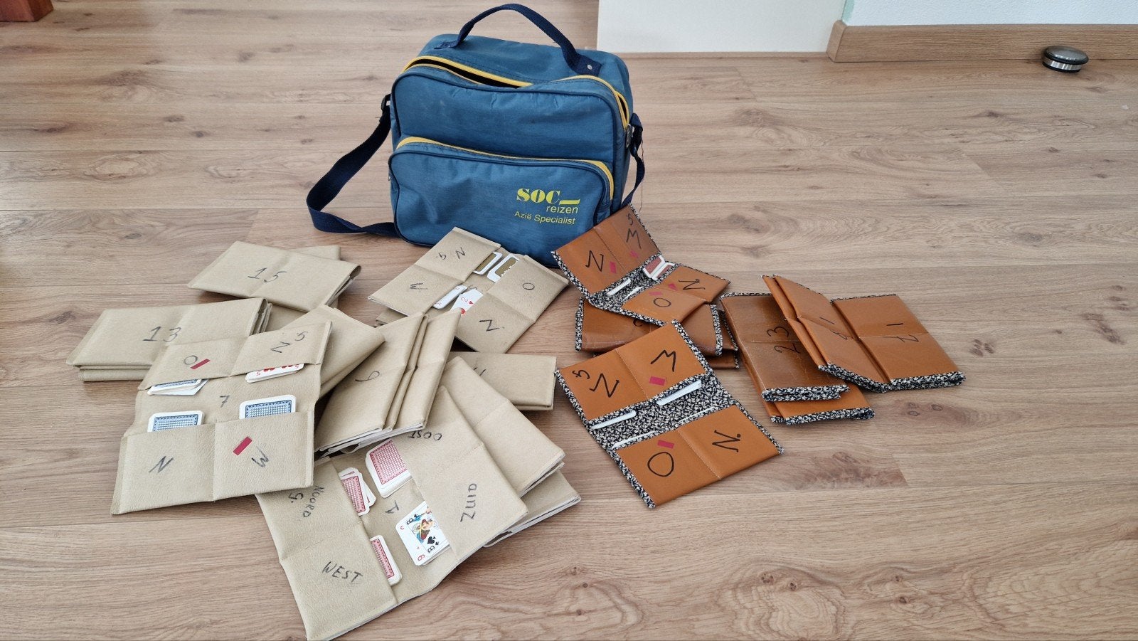 Bridge set, Ophalen, Zo goed als nieuw