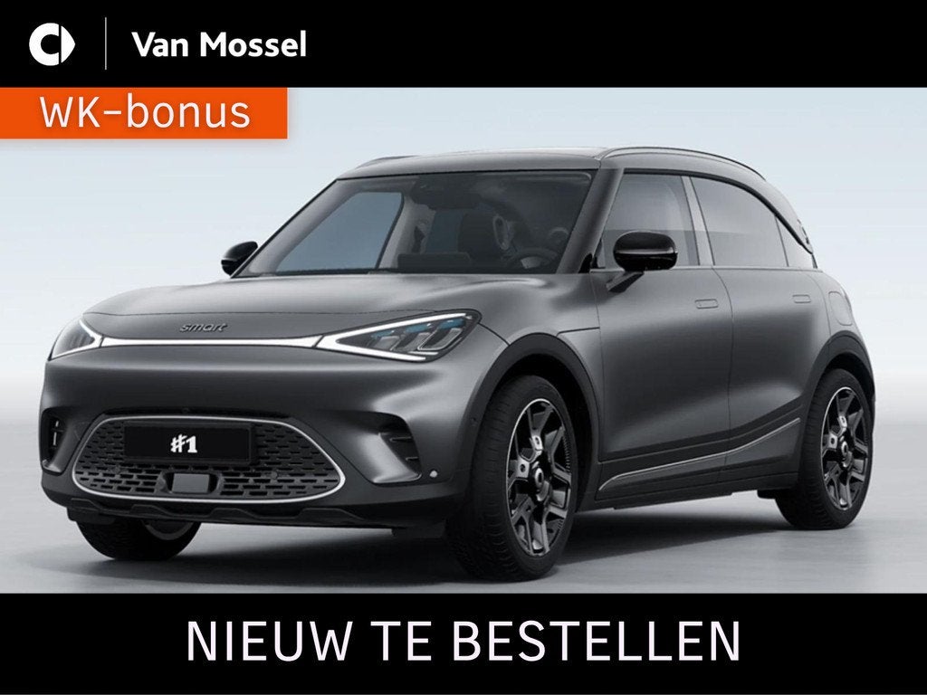 smart #1 Pro+ / Stoelverwarming / Halo Roof / 360-camera /, Auto's, Smart, Automaat, 12 maanden, Zwart, Nieuw