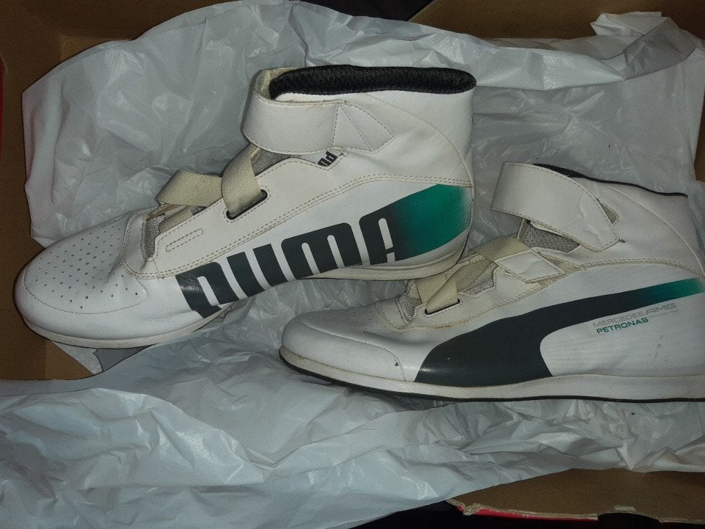 Puma Mercedes Lewis Hamilton Mercedes F1 schoenen maat 44, Verzenden, Formule 1