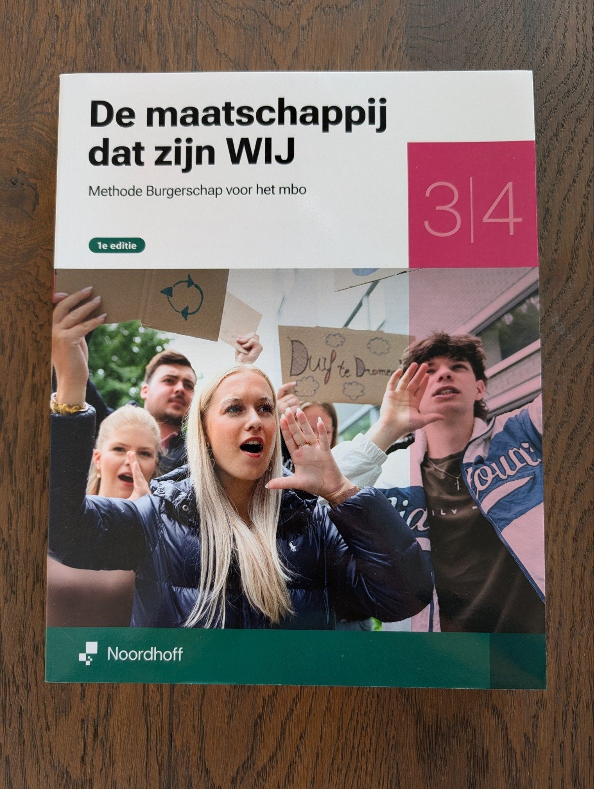 De maatschappij dat zijn WIJ 3 | 4, Boeken, Onbekend, Nieuw, Ophalen of Verzenden, Maatschappijleer