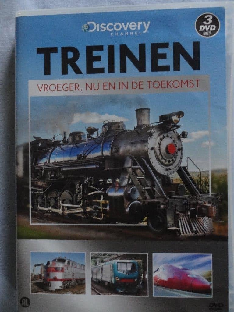 DVD Treinen: Vroeger, Nu en in de Toekomst, Cd's en Dvd's, Alle leeftijden, Ophalen of Verzenden, Zo goed als nieuw, Overige genres