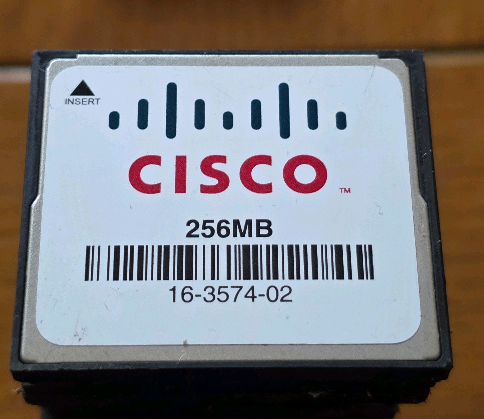 Cisco 256MB Geheugenmodule (16-3574-02) compact Flash kaart, Gebruikt, Minder dan 2 GB, Ophalen of Verzenden, Fotocamera
