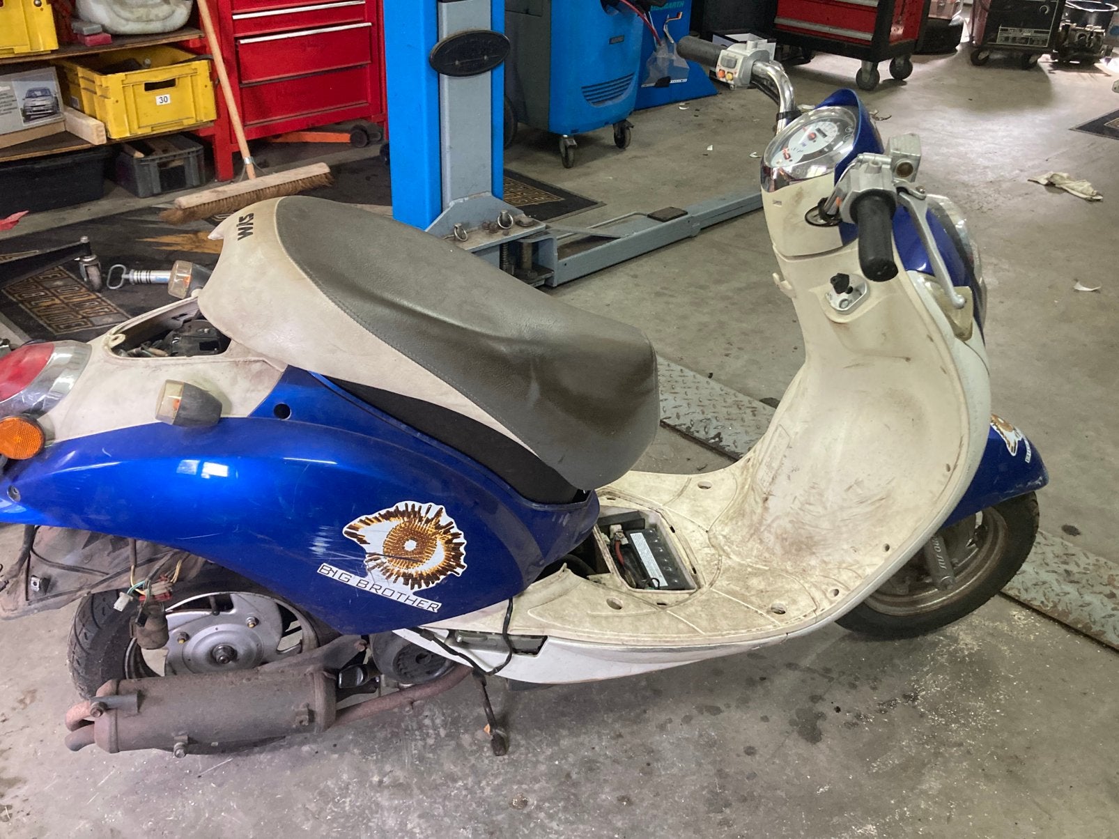 Sym mio en kymco agility, Fietsen en Brommers, Scooters | Overige merken, Ophalen, Gebruikt, Benzine