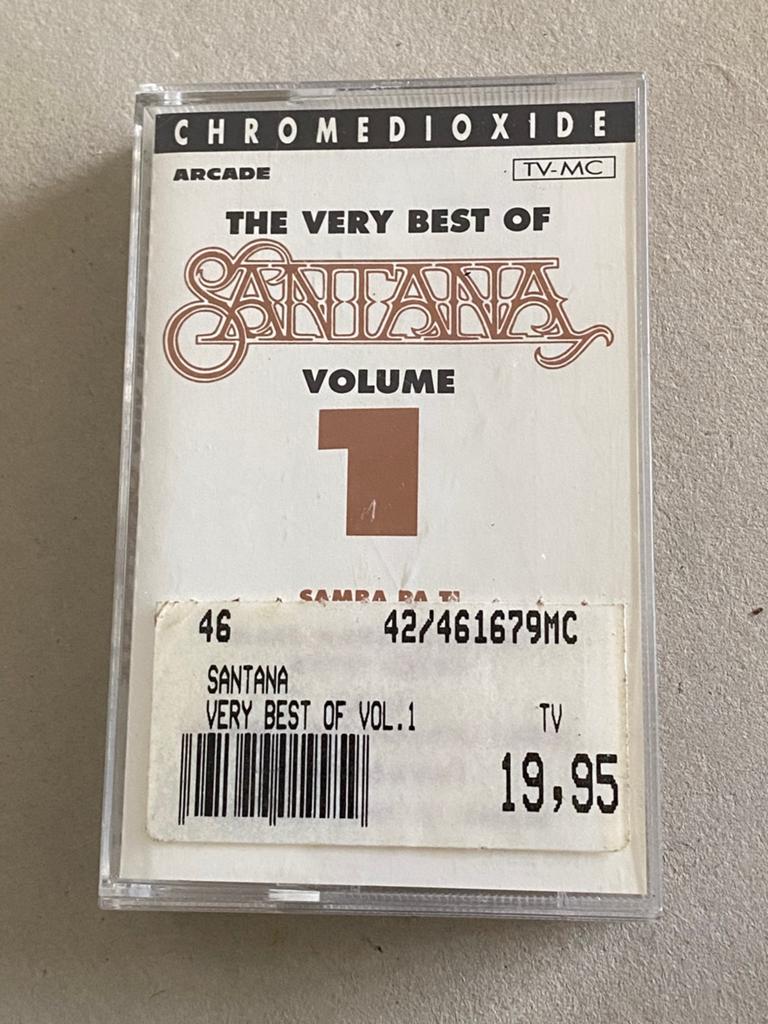Santana. The very best of. 1992. Volume 1. Origineel., Cd's en Dvd's, Cassettebandjes, 1 bandje, Ophalen of Verzenden, Zo goed als nieuw