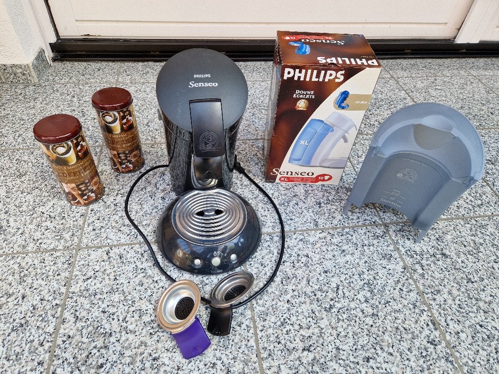 Philips Senseo met XL Waterreservoir, Gebruikt, Koffiemachine, Ophalen of Verzenden, 4 tot 10 kopjes