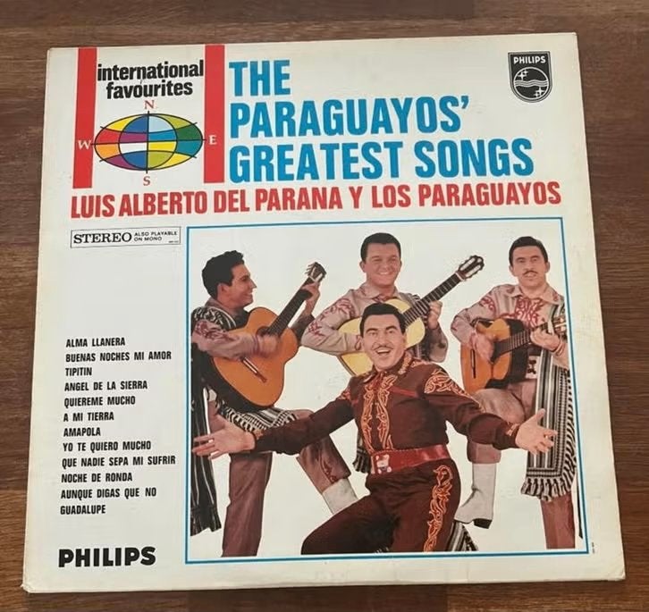 LP The Paraguayos' Greateat Songs, Cd's en Dvd's, LP, Ophalen of Verzenden, Zo goed als nieuw, Pop