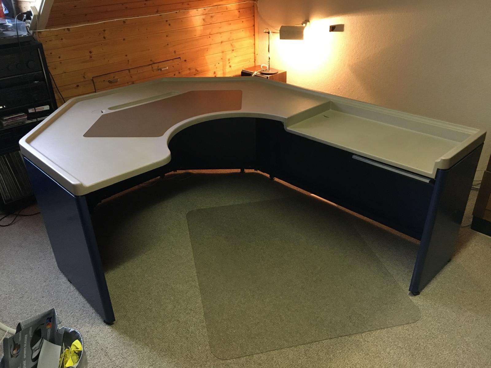 Gispen Bureau model KT unit, Ophalen, 160 cm, Gebruikt, Metaal