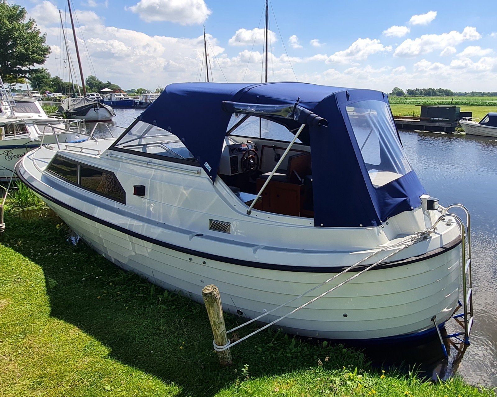 Scand 25, Watersport en Boten, Motorboten en Motorjachten, Ophalen, Binnenboordmotor, Diesel, 55 pk