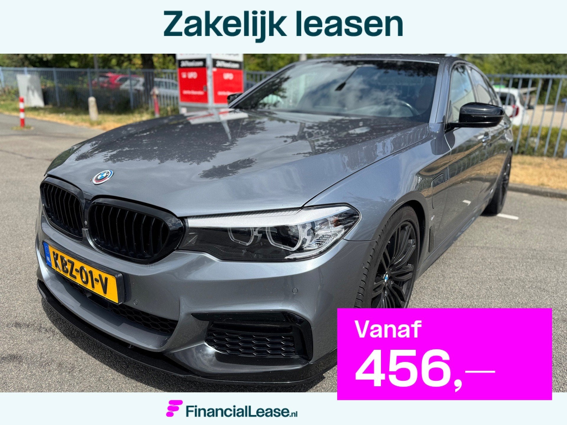BMW 5-serie 530e iPerformance High Executive M Pakket Messag, 1998 cc, Achterwielaandrijving, Gebruikt, 4 cilinders