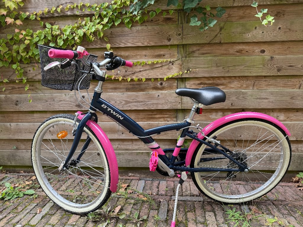 Hybridefiets voor kinderen 9-12 jaar Original 500 24 inch, Ophalen, 20 inch of meer, Velgrem, Zo goed als nieuw