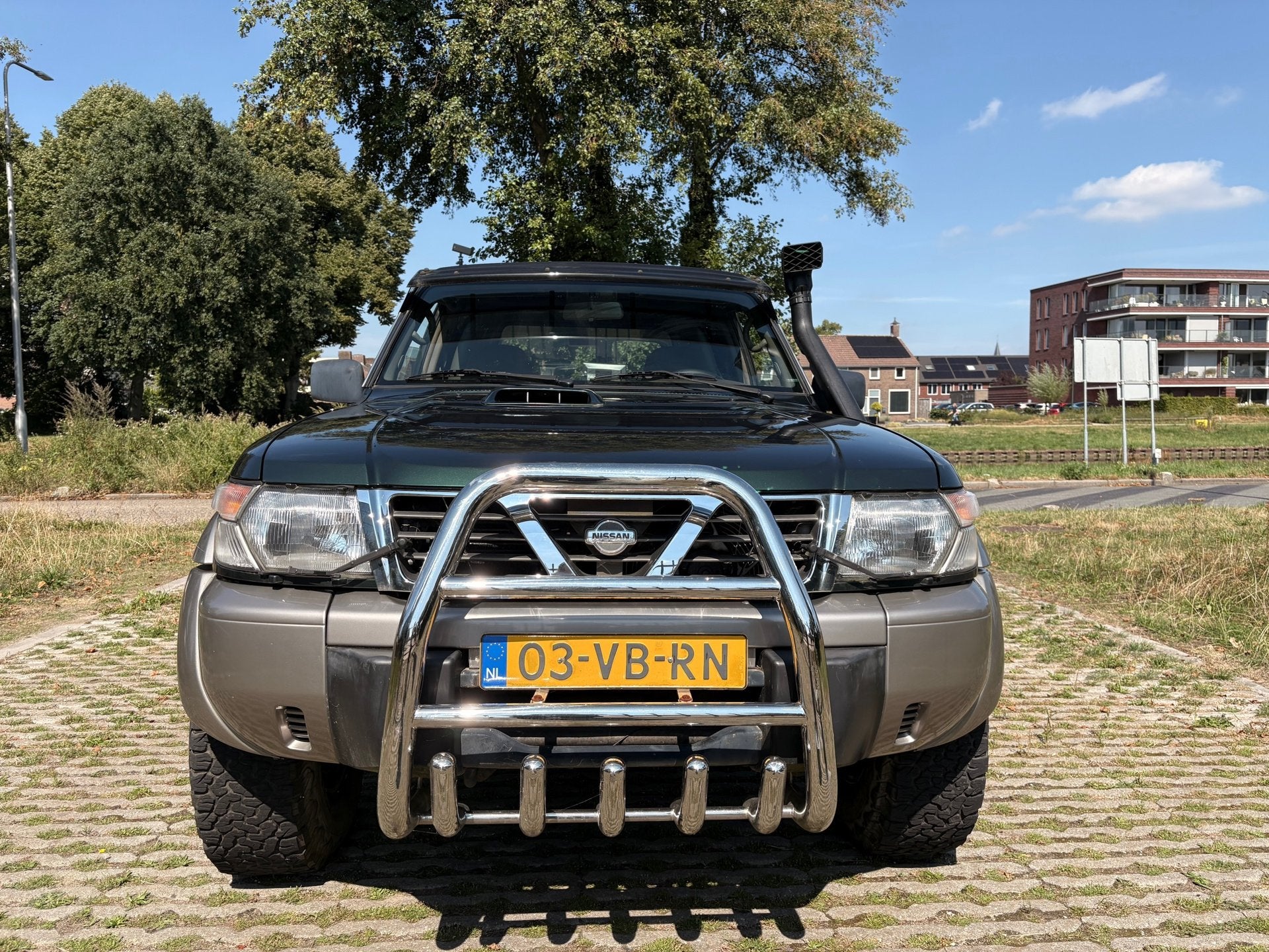 Nissan Patrol GR 2.8 TDi basis B-stijl - 4x4 - airco - schui, Auto's, Euro 2, Stof, 129 pk, Elektrische ramen