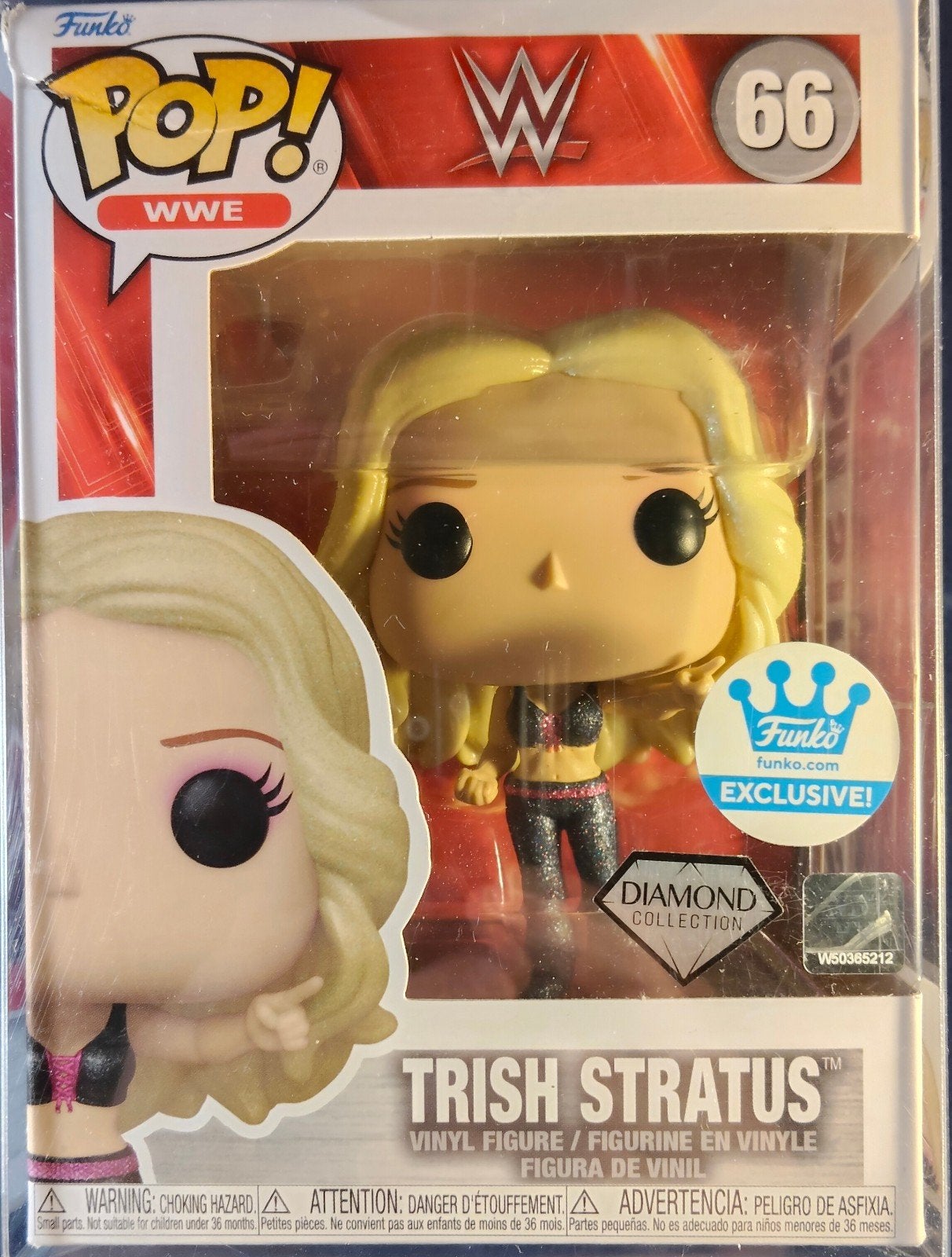 Funko Pop! WWE Trish Stratus #66 Diamond Collection, Ophalen of Verzenden, Nieuw