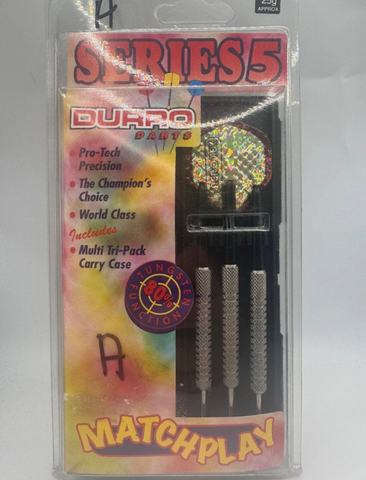 Durro Series 5 25 Gram Dartpijlen, Sport en Fitness, Darts, Ophalen of Verzenden, Zo goed als nieuw, Nvt, Pijlen