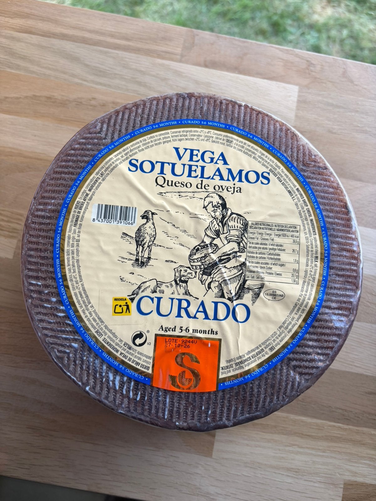 3x heerlijke Manchego kazen 3,4kg per kaas, Diversen, Ophalen of Verzenden