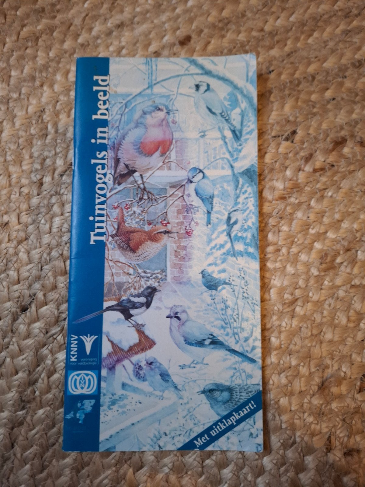 Tuinvogels in beeld - KNVV uitklapkaart, Boeken, Ophalen of Verzenden, Zo goed als nieuw, KNVV