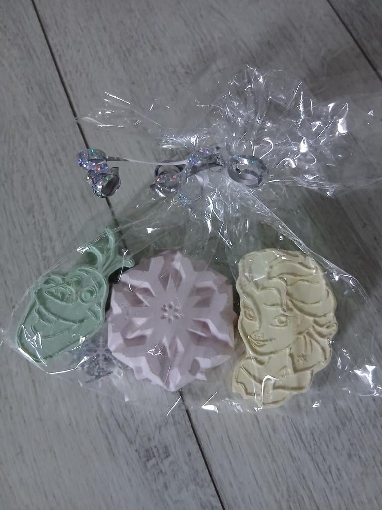 Stoepkrijt Frozen cadeautje - Elsa, Olaf en sneeuwvlok, Ophalen of Verzenden, Nieuw, Knutselen
