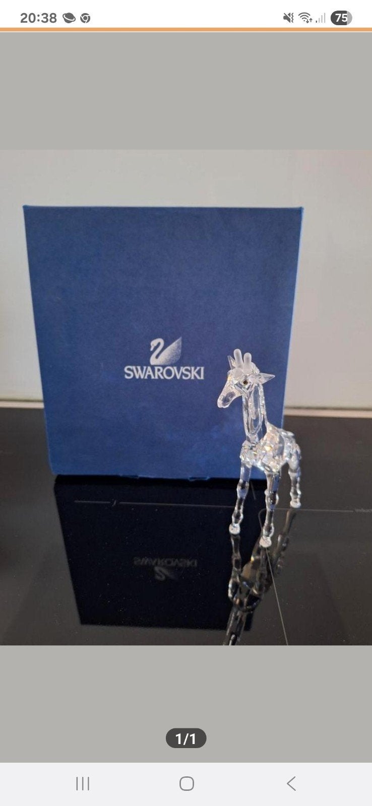 Swarovski kristal, Ophalen of Verzenden, Zo goed als nieuw, Figuurtje