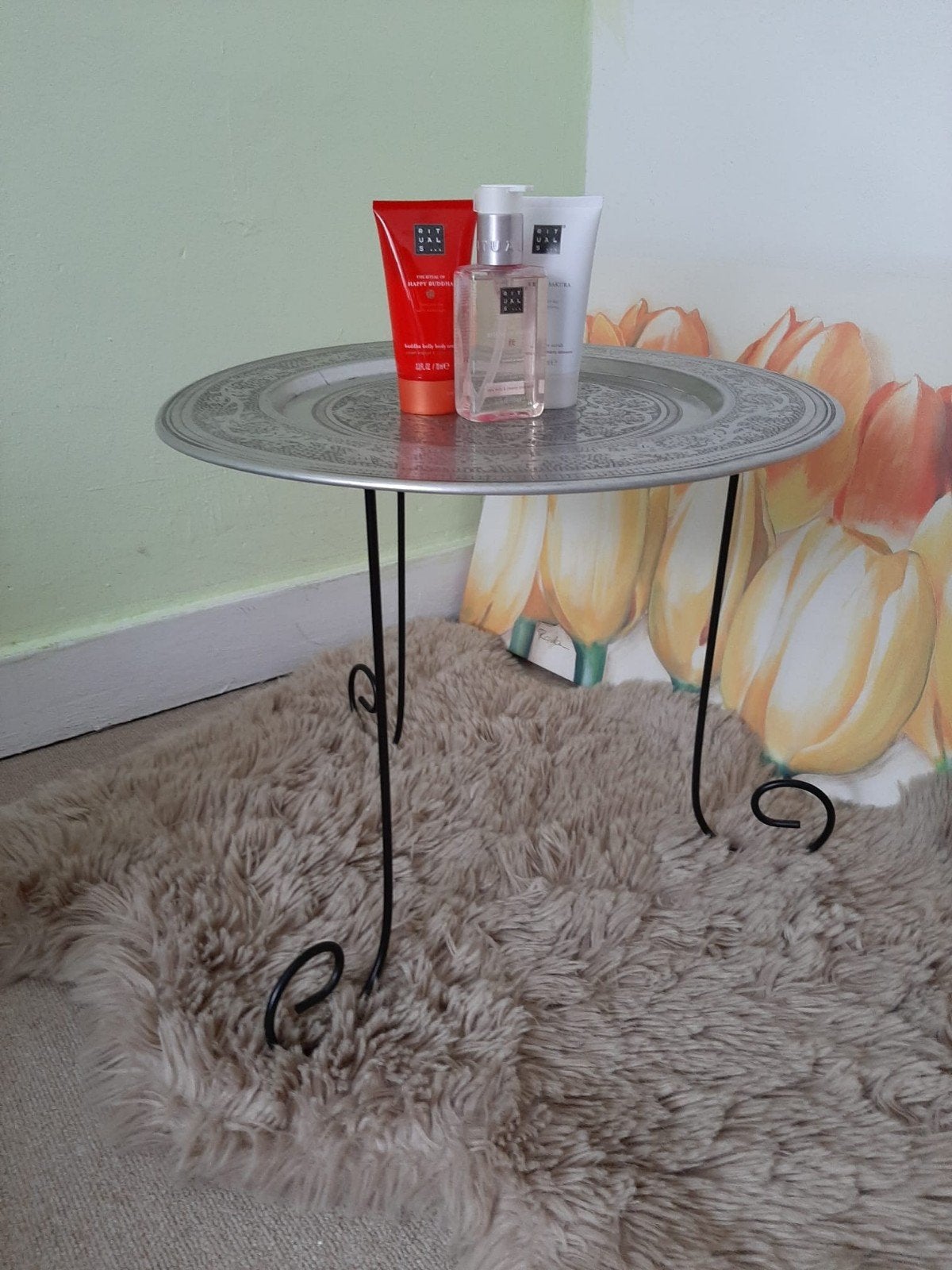Bijzettafel, Ophalen of Verzenden, Rechthoekig, Minder dan 55 cm, 60 cm of meer