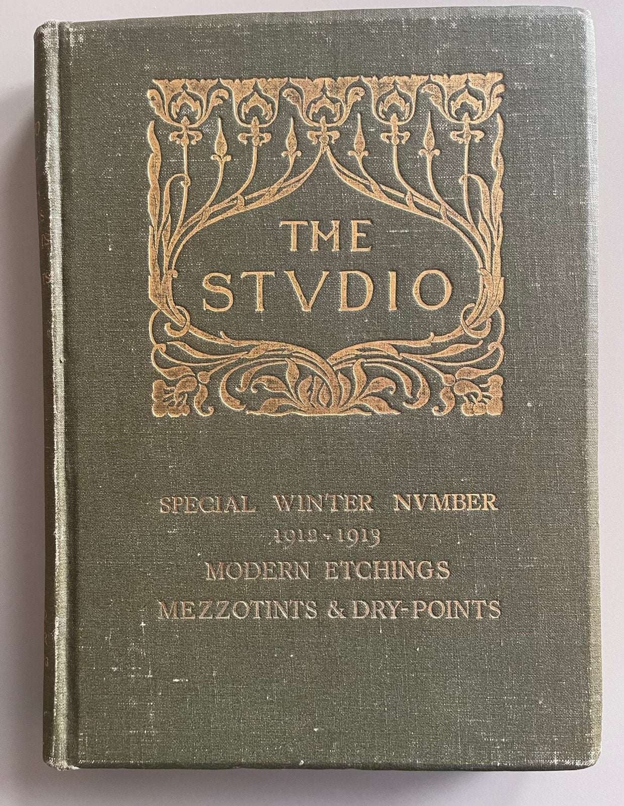 “The Studio…” met ex libris van Anton Pieck, Ophalen of Verzenden