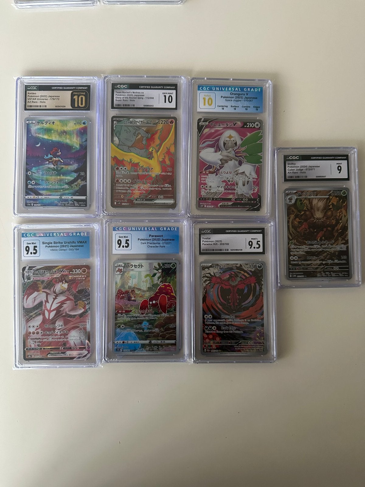 CGC Graded Pokémon Kaarten - Diverse Rares en Grades, Ophalen of Verzenden, Zo goed als nieuw, Meerdere kaarten