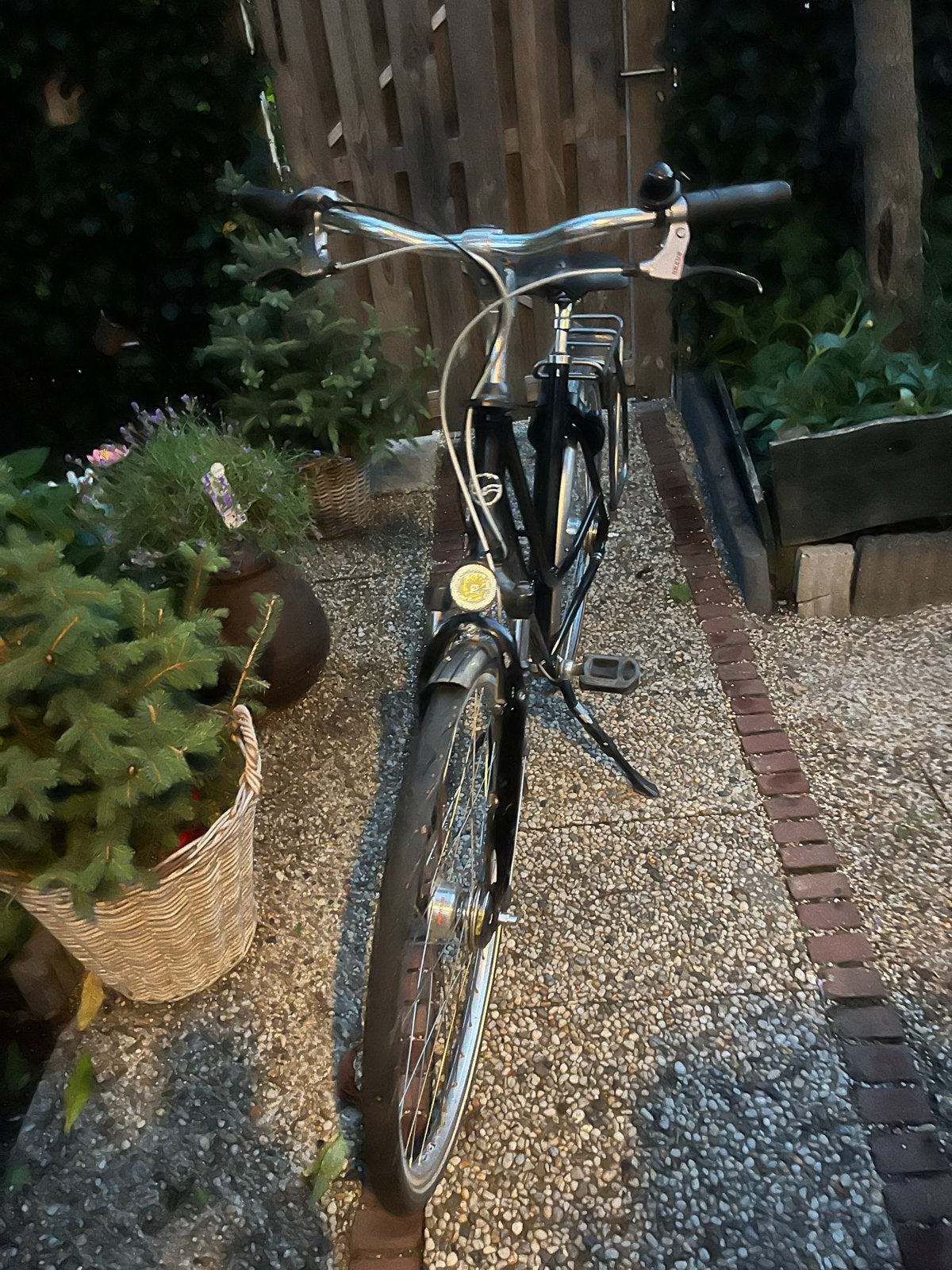 Giant Damesfiets - Zwart, Goede Staat, Fietsen en Brommers, Ophalen, Velgrem, Giant, 53 tot 56 cm