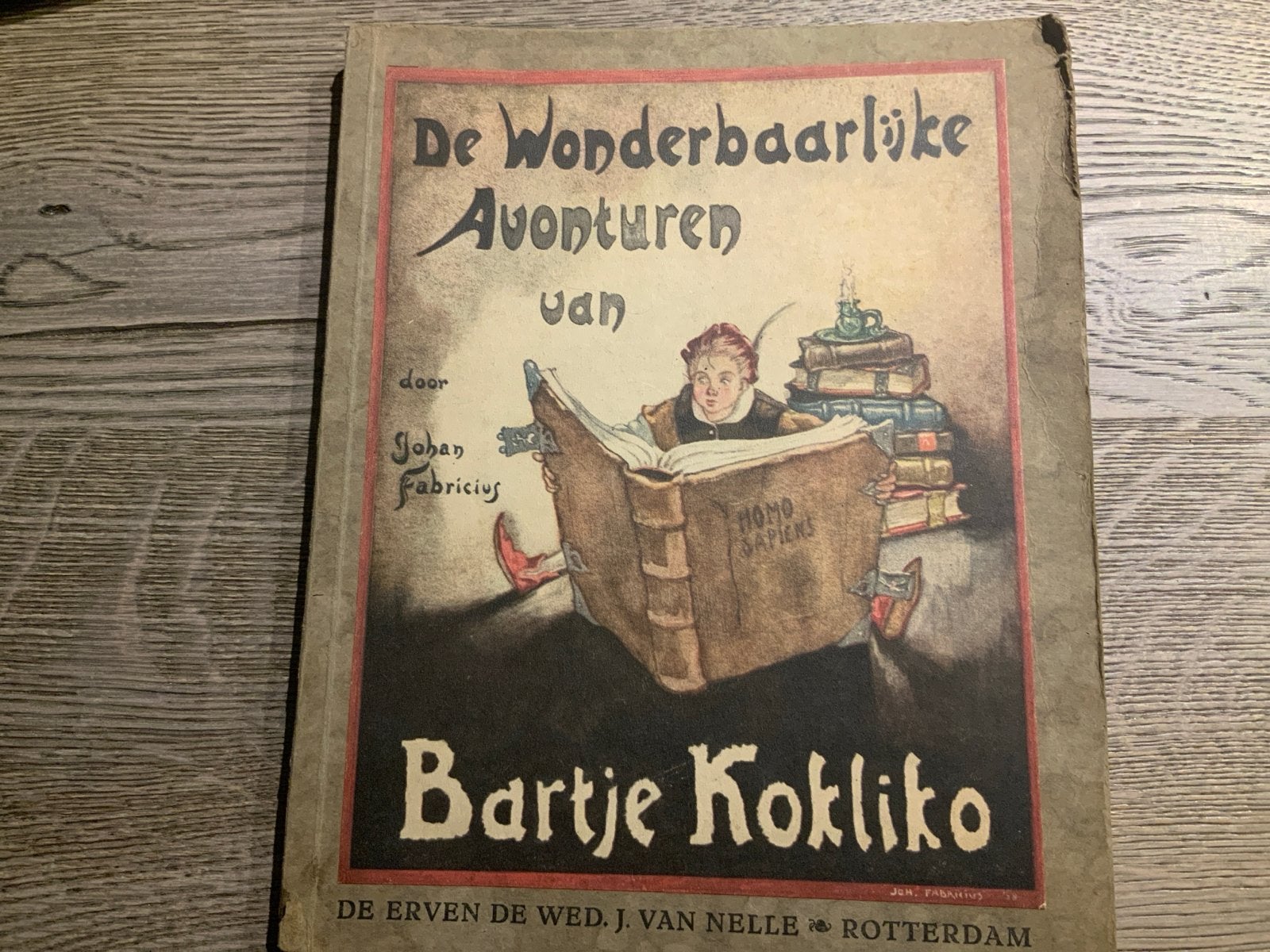 De Wonderbaarlijke Avonturen van Bartje Kokliko - Johan Fabr, Ophalen of Verzenden, Gelezen
