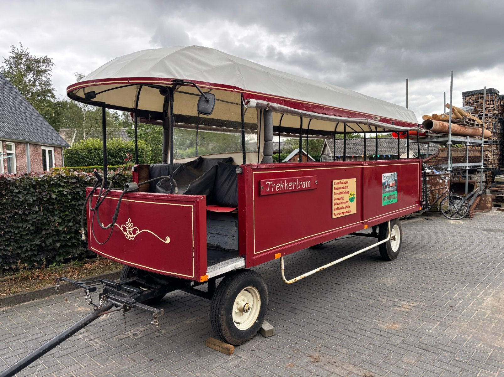 Trekkertram/ paardentram/pipowagen, Ophalen of Verzenden
