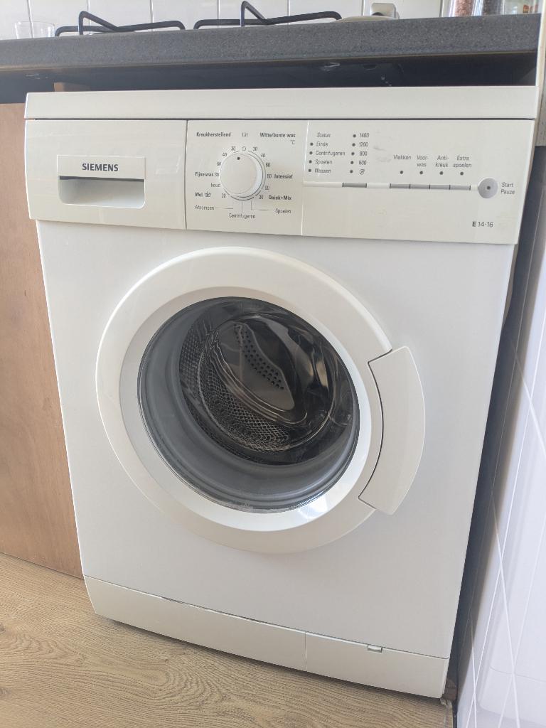 Wasmachine Siemens, Witgoed en Apparatuur, Ophalen, 1200 tot 1600 toeren, Gebruikt, Handwasprogramma