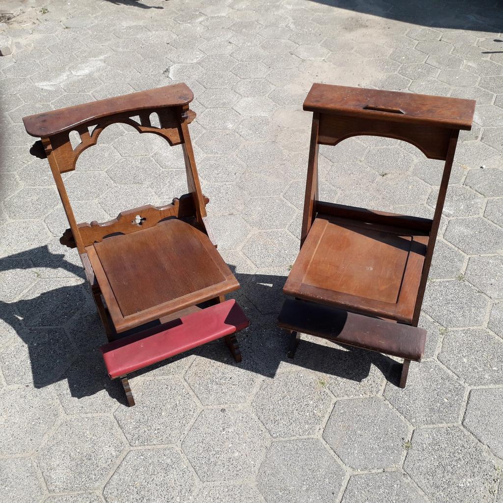 Biecht stoelen  / Biechtstoeltjes, Antiek en Kunst, Ophalen