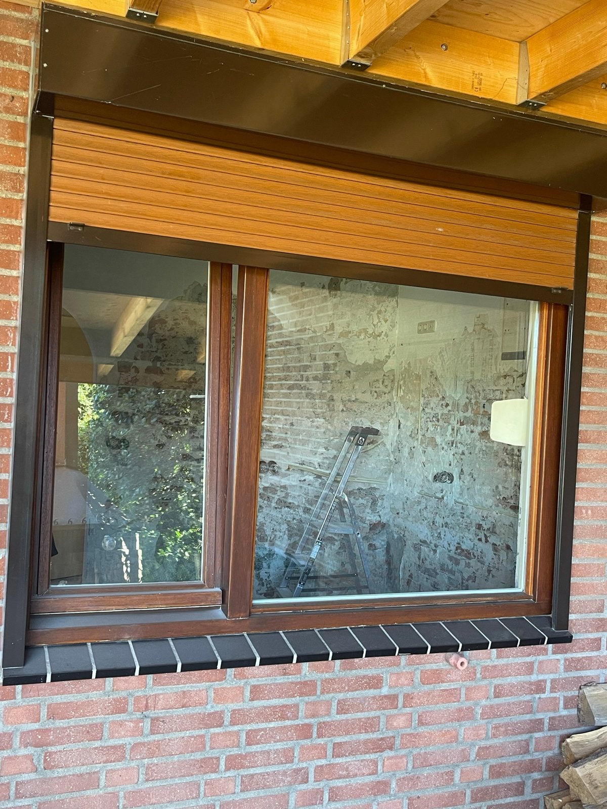 Rolluik, Ophalen, Gebruikt, Dubbelglas, 160 cm of meer