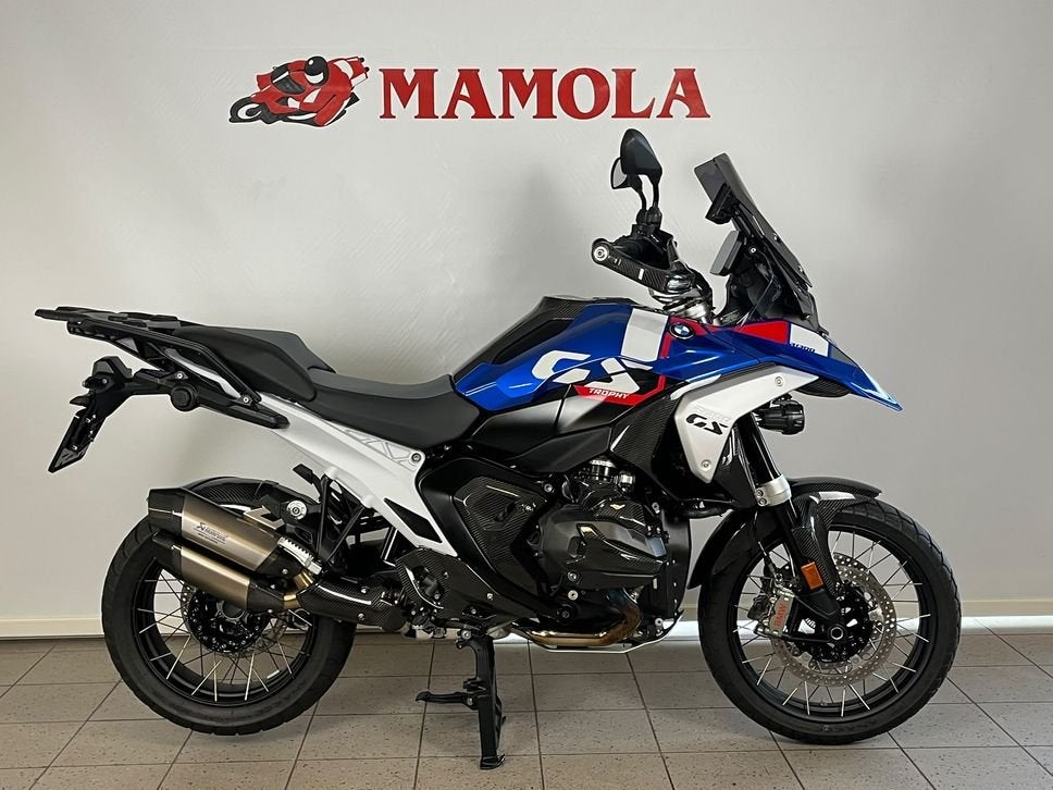 BMW R 1300 GS TROPHY Carbon (bj 2024) 5.200 km, 2 cilinders, Motorrijbewijs A, Bedrijf, Onbekend
