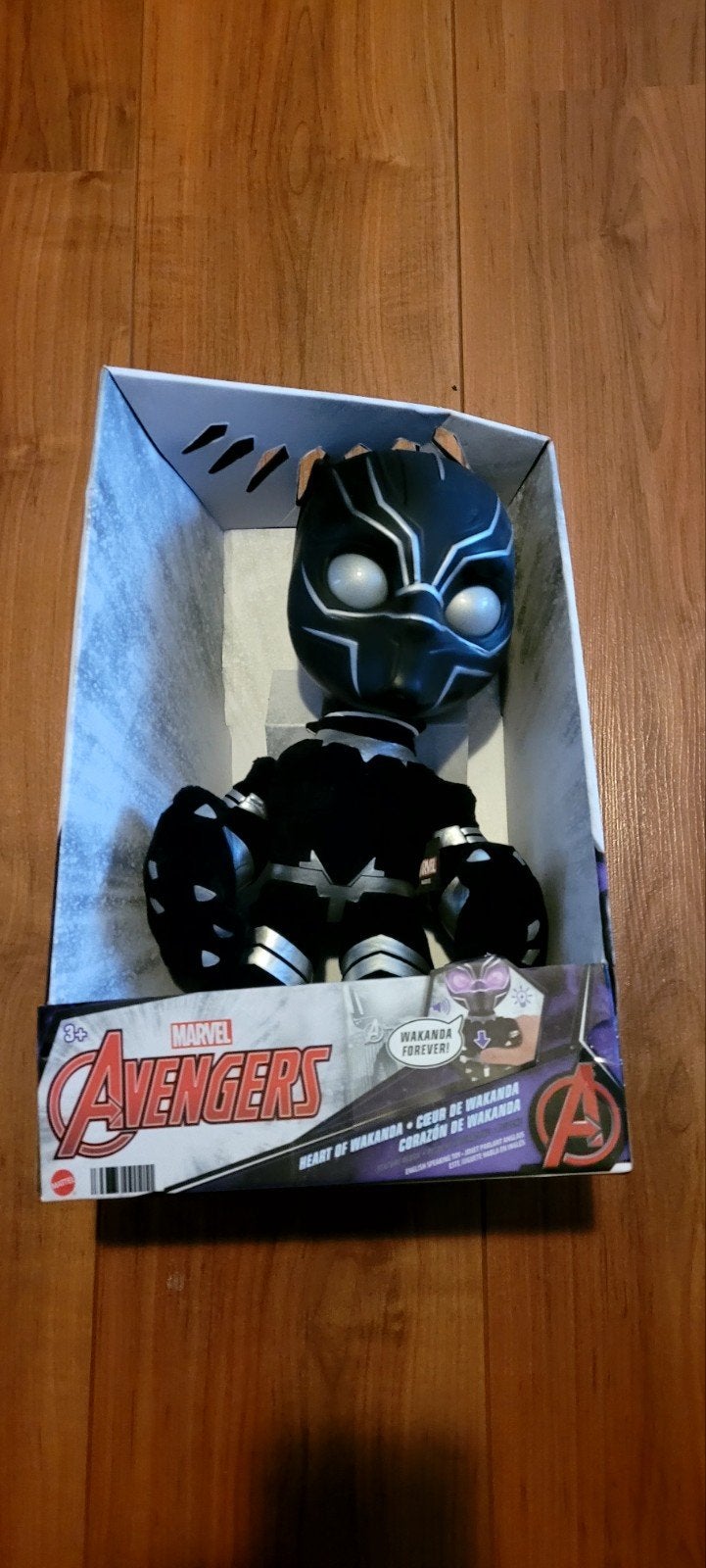 Marvel Avengers Black Panther knuffel nieuw in doos, Kinderen en Baby's, Speelgoed | Actiefiguren, Ophalen of Verzenden, Nieuw