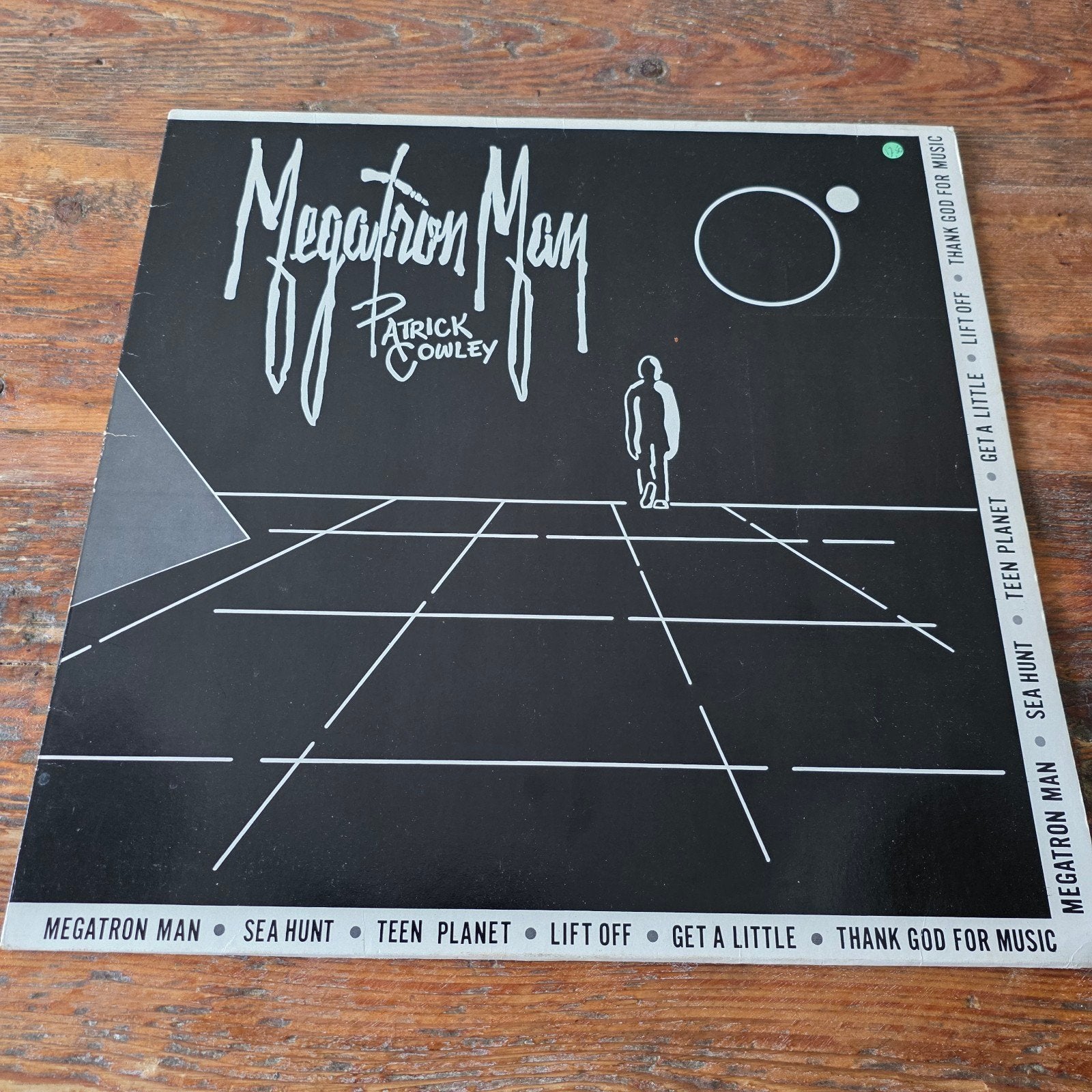 Lp: Patrick Crowley - Megatron Man (1982), LP, Gebruikt, Ophalen of Verzenden, 12 inch