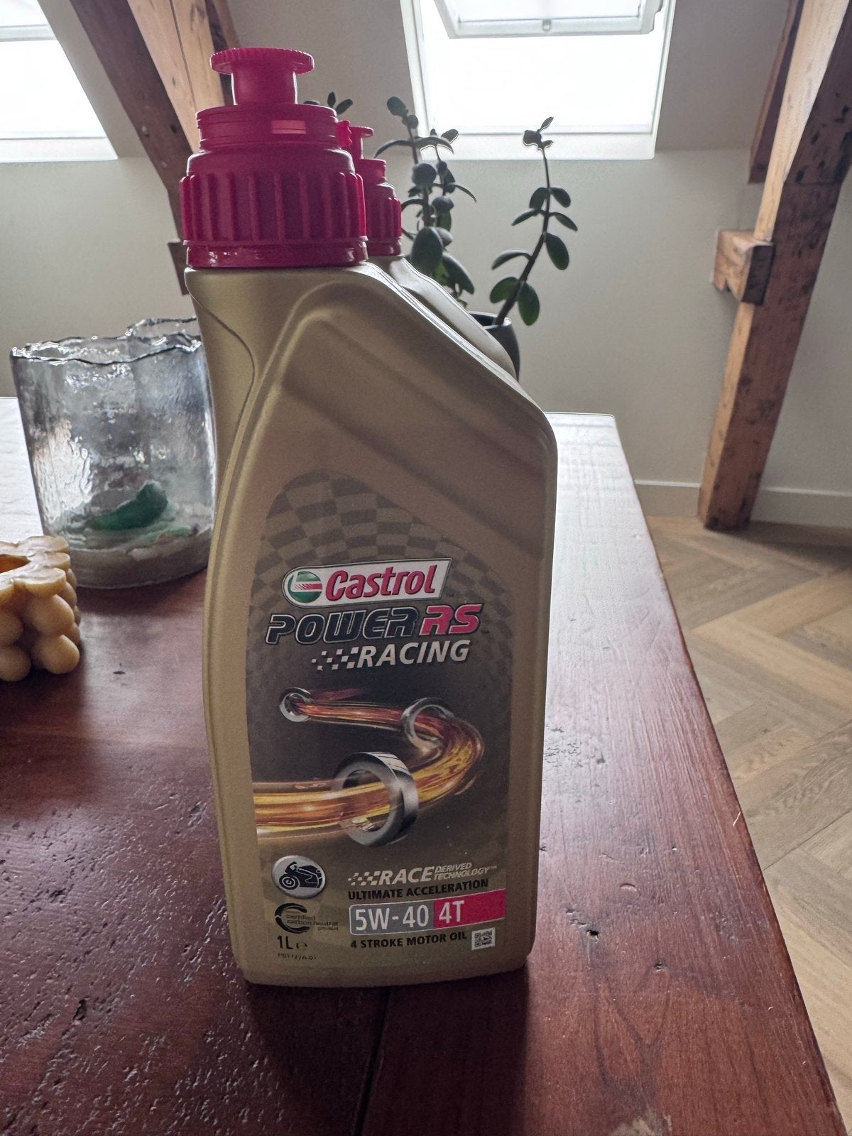 Castrol Power RS Racing 5W-40 4T Motorolie - 1 Liter, Motoren, Ophalen of Verzenden