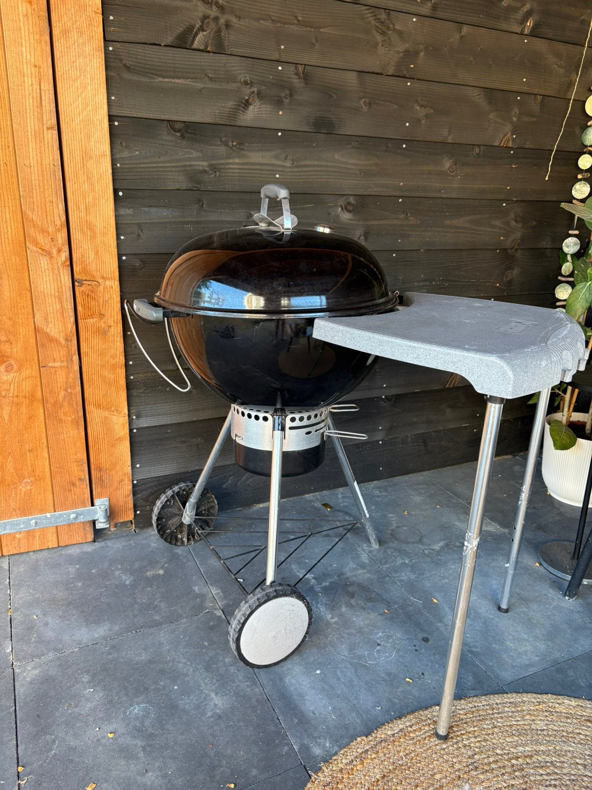 Nette Weber barbecue 57cm met extra's, Ophalen, Gebruikt