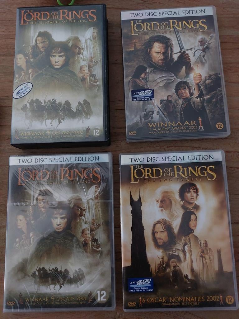 Lord of the Rings DVD Boxset - Special Editions, Verzamelen, Lord of the Rings, Ophalen of Verzenden, Gebruikt