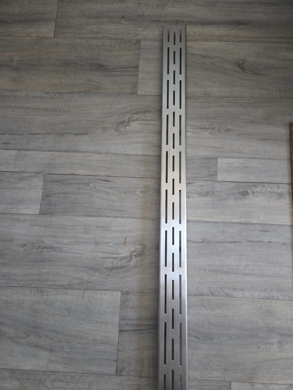 RVS Douchegoot - 89,5x6,4x2,6 cm - Ongebruikt, Ophalen of Verzenden, Nieuw, Rvs, Douche