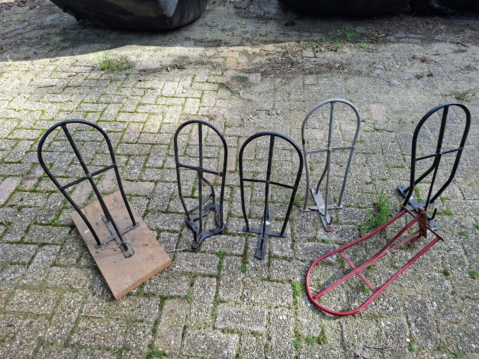 11 zadelsteunen, Dieren en Toebehoren, Ophalen of Verzenden, Gebruikt