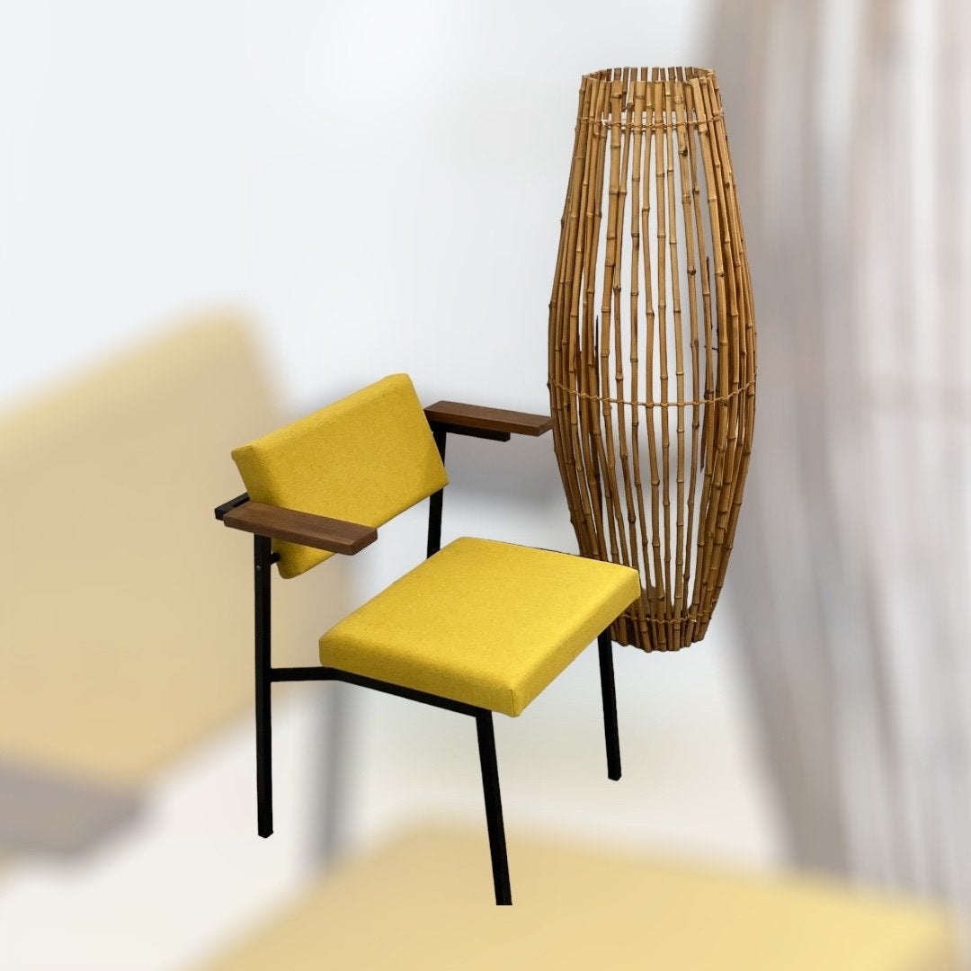 Vintage Italiaanse  vloerlampen 135 hoog 60,s/70,s, Antiek en Kunst, Ophalen