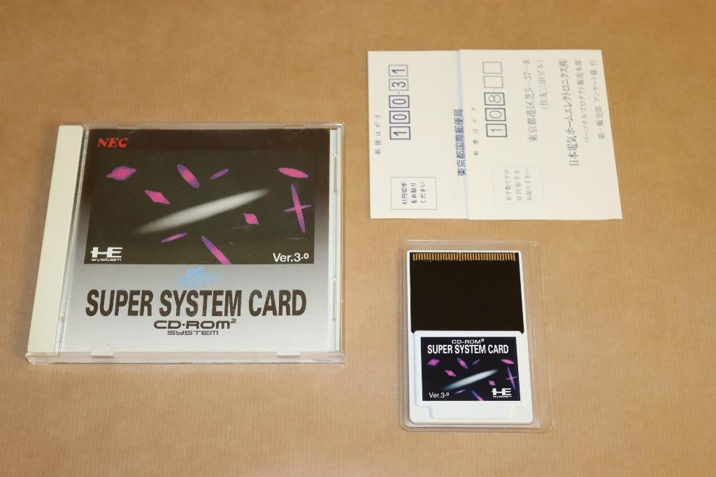 Nec Pc Engine Super System Card Ver. 3.0 ( japan ), Spelcomputers en Games, 1 speler, Ophalen of Verzenden, Zo goed als nieuw