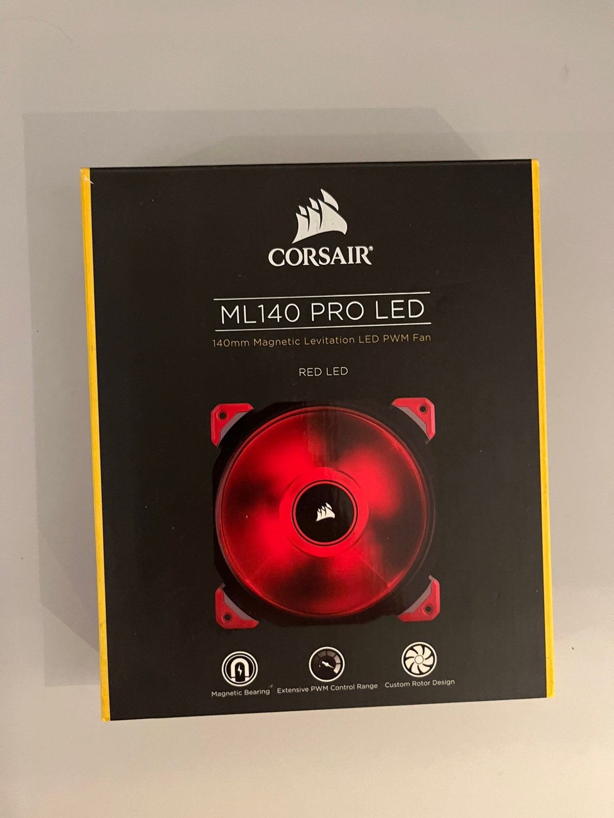 Corsair ML140 Pro LED rood, Ophalen of Verzenden, Zo goed als nieuw, Luchtkoeling