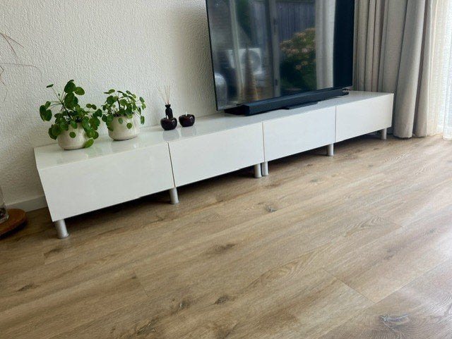 Lage kast met lades wit - gratis afhalen - moet nu weg, Ophalen, Overige materialen, Gebruikt, 100 tot 150 cm