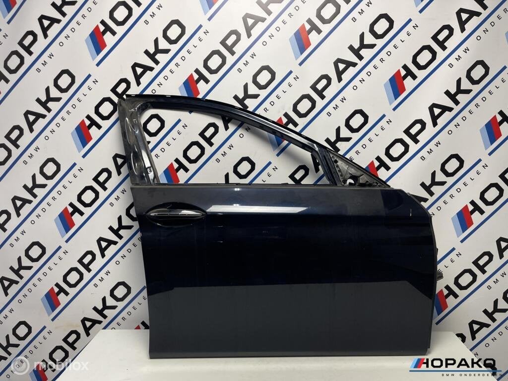 BMW 5 serie F10 F11 | voordeur rechts | Carbonschwarz 416, Auto-onderdelen, Gebruikt, Deur, Ophalen of Verzenden, Info@bmw.com