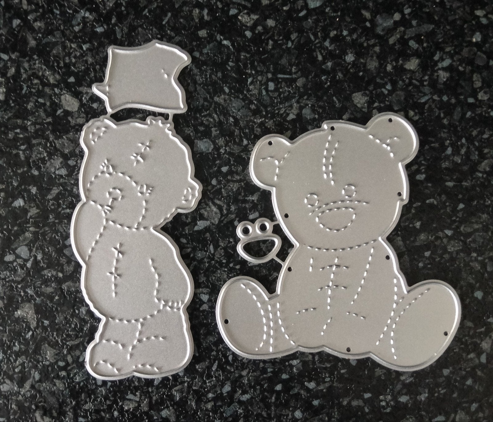 Snijmallen staande en zittende beer - nieuw, Hobby en Vrije tijd, Kaarten | Zelf maken, Ophalen of Verzenden, Nieuw, Kind, Pons of Mal