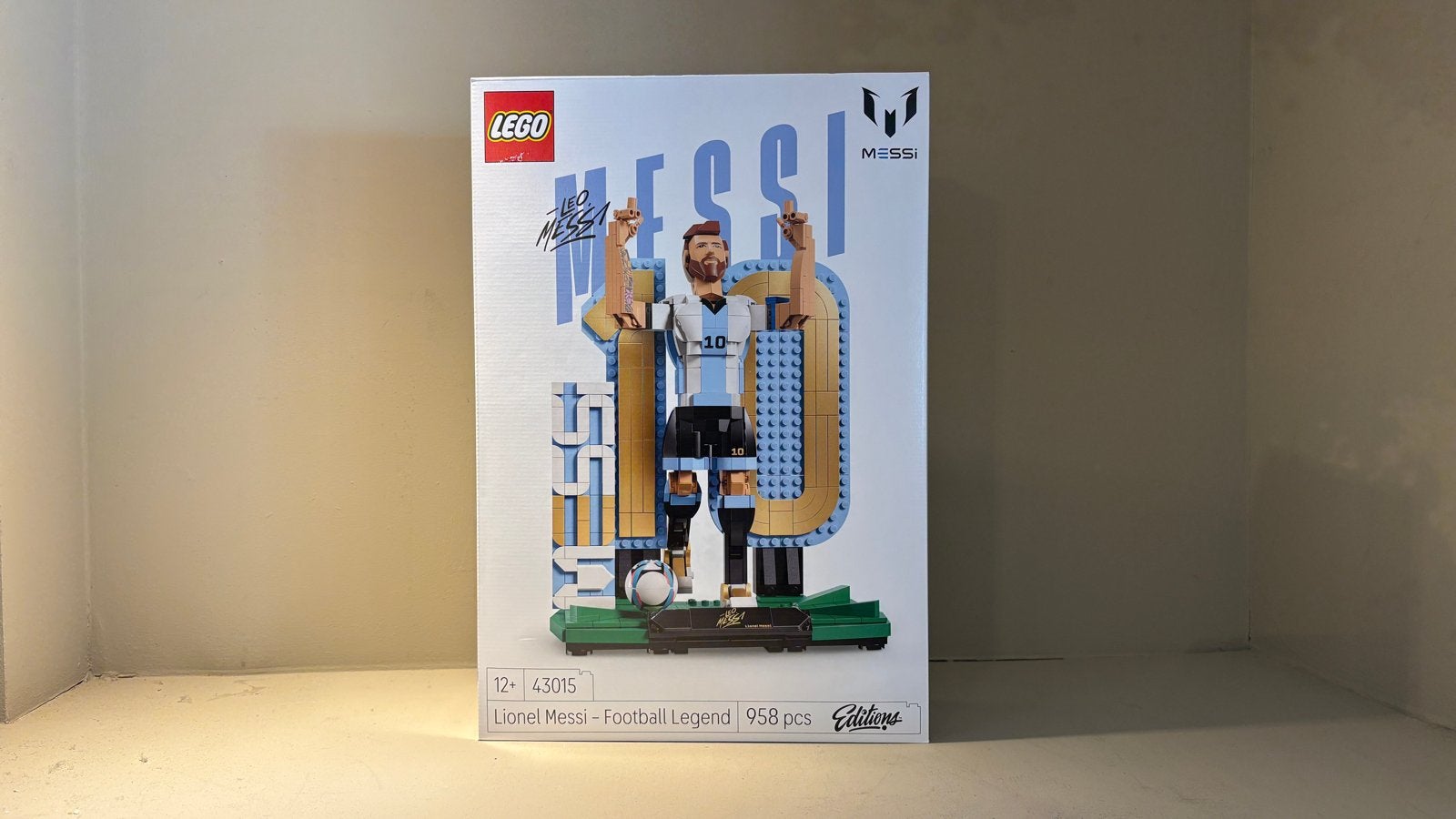 Geseald LEGO Lionel Messi - Voetballegende (43015), Ophalen of Verzenden, Nieuw, Overige merken